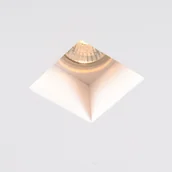 Oprawy, klosze i abażury - QAZQA Oprawa do wbudowania kwadratowa biała - Gypsy Stucco - miniaturka - grafika 1