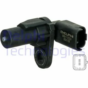 Generator impulsów, wał korbowy Delphi SS11223 - Akcesoria do układu elektrycznego - miniaturka - grafika 1