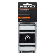 Tenis ziemny - Frotka Head  Wristband STRIPED 5 Black/White - miniaturka - grafika 1