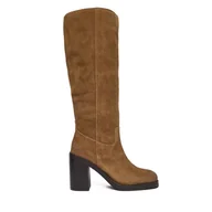 Kozaki damskie - Kozaki Aldo Agraewen 14115059 Brązowy - miniaturka - grafika 1