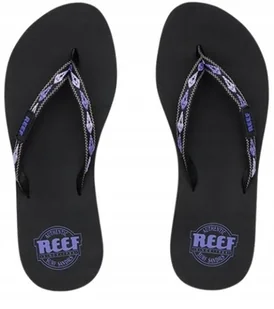 REEF JAPONKI DAMSKIE WSUWANE NA LATO CZARNE 36 JWI - Klapki i japonki damskie - miniaturka - grafika 1