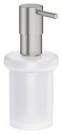 Mydelniczki i dozowniki mydła - Grohe QuickFix Start - Dozownik do mydła, szkło//Supersteel 41188DC0 - miniaturka - grafika 1