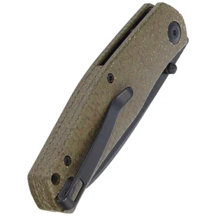 Nóż składany Civivi Sokoke Green Burlap Micarta, Black Stonewashed 14C28N by Ray Laconico (C22007-2) - Noże - miniaturka - grafika 6