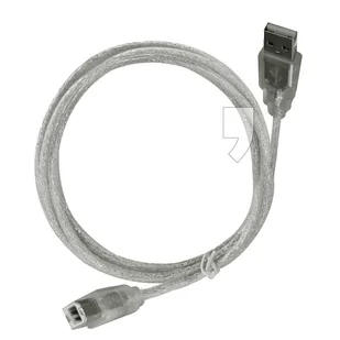 Msonic Kabel USB Kabel do drukarki USB - USB1.8 m MLU1218NT bezbarw - Kable USB - miniaturka - grafika 1
