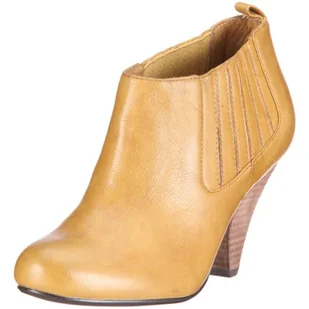 Buffalo London 110-520 Sauvage Leather BROWN387 111869 damskie kozaki, złoto - złoty żółty - 38 EU - Kozaki damskie - miniaturka - grafika 1