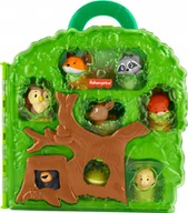 Zabawki interaktywne dla dzieci - Fisher-Price Little People Przenośny piórnik Przyjaciele z lasu Zestaw - miniaturka - grafika 1