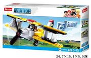 Zabawki konstrukcyjne - SLUBAN Lotnisko B0667B - miniaturka - grafika 1