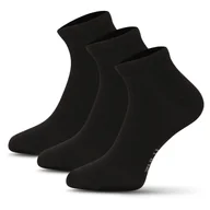 Skarpetki męskie - Zestaw skarpetek Zulu Cotton Ultra 3-pack Rozmiar skarpet: 39-42 / Kolor: czarny - miniaturka - grafika 1