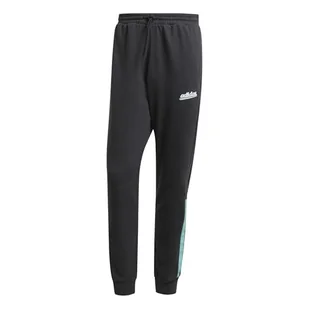 adidas Mężczyźni ADIDAS MEN 3-STRIPES FLEECE PANTS, black, XL - Spodnie męskie - miniaturka - grafika 1