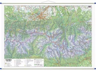 Mapy i plansze edukacyjne - Tatry Polskie i Słowackie. Mapa ścienna 1:55 000 - miniaturka - grafika 1