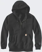 Bluzy męskie - Bluza Carhartt Rain Defender Heavy QuarterZ Black - miniaturka - grafika 1