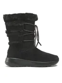 Botki damskie - Skechers Buty Skechers On The Go Joy Cyclone Czarny - miniaturka - grafika 1