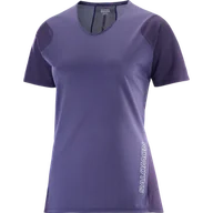 Koszulki sportowe damskie - KOSZULKA DAMSKA SALOMON SENSE AERO SS TEE W C21314 - miniaturka - grafika 1