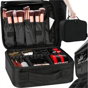 Kosmetyczka Kuferek Organizer Kosmetyki Etui Xxl - Kosmetyczki, organizery i kuferki - miniaturka - grafika 1