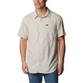 Koszule męskie - Męska koszula z krótkim rękawem Columbia Silver Ridge Utility Short Sleeve dark stone - S - miniaturka - grafika 1