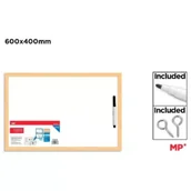 Tablice i flipcharty - Tablica biała 40x60cm z markerem - miniaturka - grafika 1