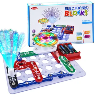 ZESTAW EDUKACYJNY MAŁY ELEKTRONIK ŚWIECĄCY - Mały naukowiec - miniaturka - grafika 1