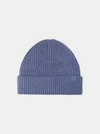 Czapki damskie - 4F CZAPKA ZIMOWA MĘSKA BEANIE M576 DENIM L - miniaturka - grafika 1
