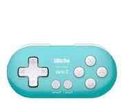 Kontrolery gier na PC - 8BitDo Zero 2 Turquoise (RET00222) - miniaturka - grafika 1