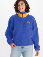 Bluzy damskie - Marmot Bluza polarowa "94 E.C.O." w kolorze niebieskim - miniaturka - grafika 1