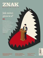 Czasopisma - Miesięcznik ZNAK 778 (03/2020) Jak mówi prawica? - autor zbiorowy - miniaturka - grafika 1
