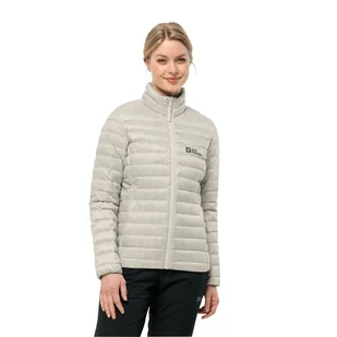 Damska kurtka puchowa Jack Wolfskin PILVI DOWN JKT W dove - L - Kurtki damskie - miniaturka - grafika 1