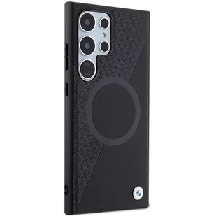 BMW BMHMS24L23RTPK S24 Ultra S928 czarny/black hardcase Signature Leather Half Textured & Circle MagSafe - Etui i futerały do telefonów BMW BMHMS24L23RTPK S24 Ultra S928 czarny/black hardcase Signature Leather Half Textured & Circle MagSafe - Etui i futerały do telefonów - miniaturka - grafika 4