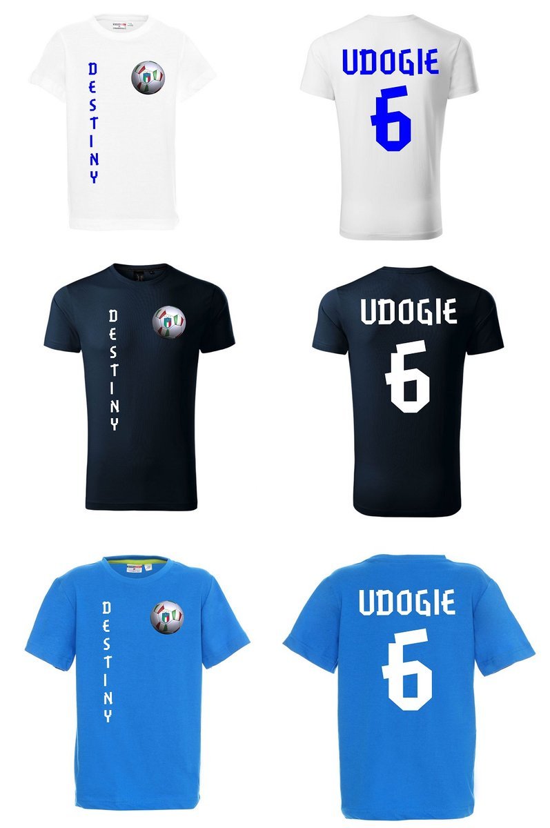Koszulka Włochy DESTINY UDOGIE 6 Jr
