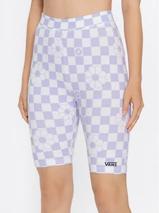 Vans Kolarki Wm Flying V Print VN0A7PNE Fioletowy Regular Fit - Spodenki damskie - miniaturka - grafika 1