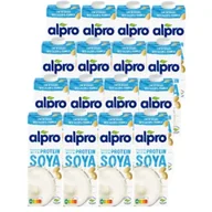 Napoje roślinne - Alpro Napój Sojowy z wapniem i witaminami Zestaw 16 x 1 l - miniaturka - grafika 1