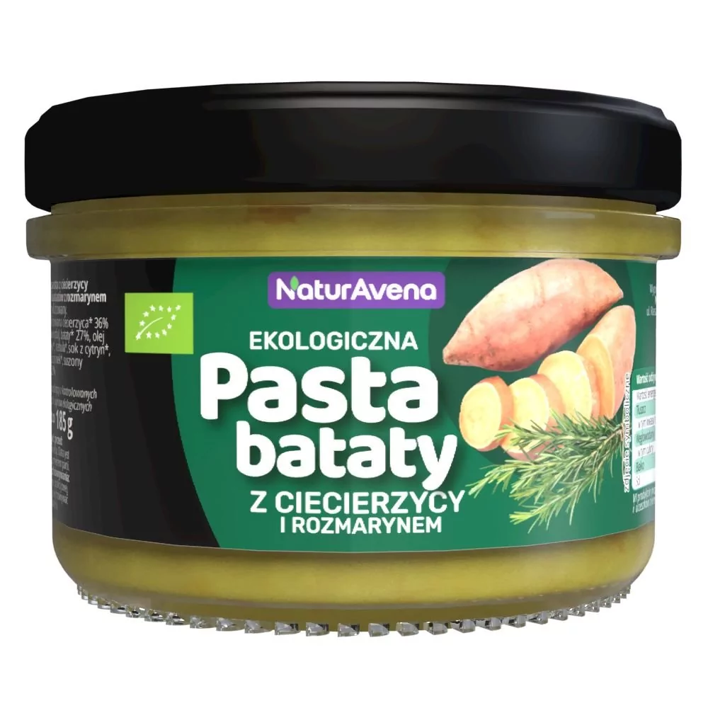 NaturAvena PASTA Z CIECIERZYCĄ I BATATAMI 185G