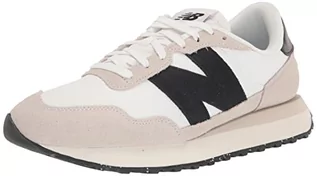 Trampki męskie - New Balance Męskie trampki 237, białe, 11,5 UK - grafika 1