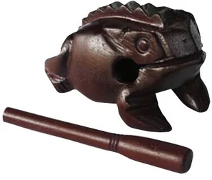 Meinl Percussion meinl Percussion Frog-L drewniane żaba (Large), brązowy FROG-L - Instrumenty perkusyjne - miniaturka - grafika 1