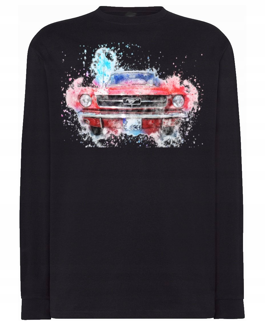 Longsleeve męski nadruk klasyk Mustang r.XS