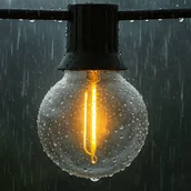 Lampy ogrodowe - Calex Solar łańcuch świetlny LED Vista, długość 20 metrów, IP44 - miniaturka - grafika 1