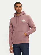 Bluzy męskie - Quiksilver Bluza Omni Logo AQYFT03358 Fioletowy Regular Fit - miniaturka - grafika 1