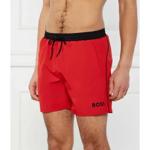BOSS BLACK Szorty kąpielowe Starfish Regular Fit - Kąpielówki męskie - miniaturka - grafika 1