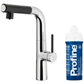 Baterie kuchenne - Bateria KFA ARMATURA Mungo 6733-913-00 z filtrem Chrom - miniaturka - grafika 1