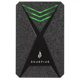 Zewnętrzny dysk twardy SureFire Gaming Bunker HDD USB 3.2 Gen 1 1TB (53681) Czarny - Dyski HDD - miniaturka - grafika 1