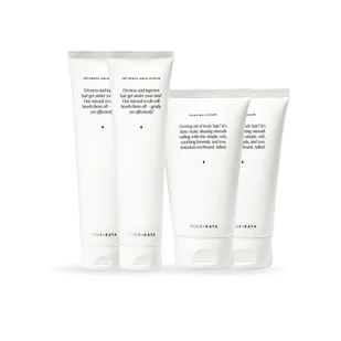 Your KAYA, Peeling i krem do golenia, 2x2szt. - Kosmetyki do golenia - miniaturka - grafika 1
