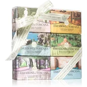 Kosmetyki do kąpieli - Nesti Dante SET Emozioni in Toscana zestaw mydeł toaletowych 6 x 150 g - miniaturka - grafika 1