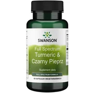 Suplementy naturalne - Turmeric & Black Pepper - Kurkuma + Czarny Pieprz (60 kaps.) - miniaturka - grafika 1
