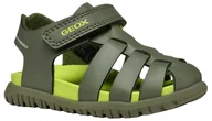 Buty dla chłopców - Geox B buty sportowe dla dzieci i młodzieży, Sage, 25 EU - miniaturka - grafika 1