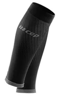 Pozostały sprzęt i akcesoria do ćwiczeń - CEP Opaski kompresyjne męskie ULTRALIGHT CALF SLEEVE czarne - miniaturka - grafika 1