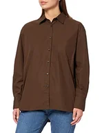 Koszule damskie - Jack & Jones Jjxx Jxjamie LS Relaxed Poplin Shirt Noos Koszula damska, Demitasse, XL - miniaturka - grafika 1
