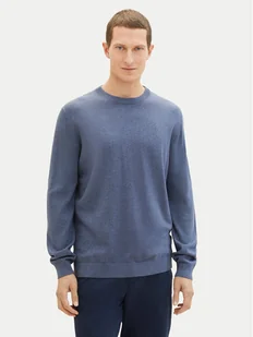 Tom Tailor Sweter 1038426 Niebieski Regular Fit - Swetry męskie - miniaturka - grafika 1