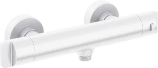 Deante Bateria prysznicowa termostatyczna Therm biała bianco BCH_A4BT - Baterie wannowe i prysznicowe - miniaturka - grafika 1