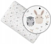 Prześcieradła dla dzieci - PRZEŚCIERADŁO BAWEŁNIANE DO ŁÓŻECZKA 140x70 - miniaturka - grafika 1