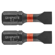 Bity - GRAPHITE Bity udarowe SL6,5 x 25 mm 2 szt. - miniaturka - grafika 1