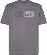 Koszulki męskie - OAKLEY KOSZULKA DUAL B1B LOGO FOA406920-25N r M - miniaturka - grafika 1